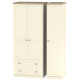 Venice Standard 3 Door 2 Drawer Wardrobe